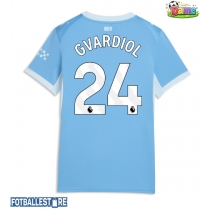 Manchester City Josko Gvardiol #24 Hjemmedrakt Dame 2026-27 Kortermet